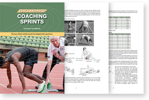 Track and Field Coaching Sprints